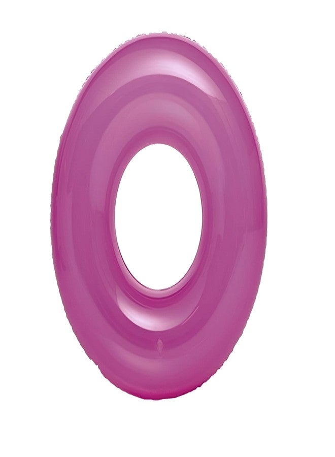 NELSTRAB Adult Swimming Ring Inflatable Pool Float Tube Water Swim Tube(8 + Years up)(Size - 30''inch)(Multi Color)(1 PIS) - Image 1